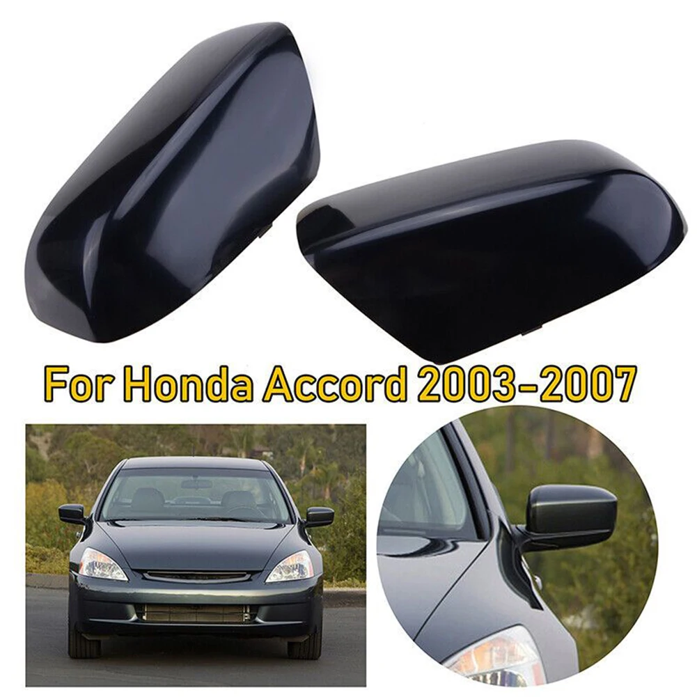 

Parts Mirror Cover Accessories For Honda Gloss Black Rearview Replacement Side Mirror Cap Fittings High Quality
