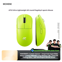 New Mchose A7 V2 Mouse E-Sports Game Ultra The Third Mock Examination Pro Wireless Bluetooth Lightweight 3395 Ti Gaming Mouse