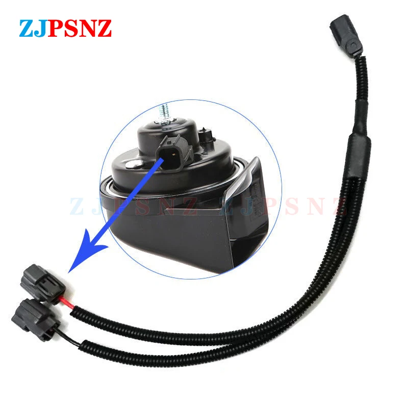 Auto Auto Horn Adapter Zopf Buchse Weiblich Männlich Stecker Horn Kabelbaum Weiblich Männlich Stecker Schnecke Horn Lautsprecher Buchse Umwandlung – Detail 21