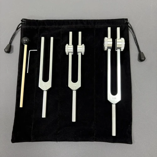 Imagen 2 del producto Diapasón curativo, juego completo, diapasón, Chakras, diapasones, meditación, horquilla de aleación de aluminio, instrumentos de percusión para terapia de sonido