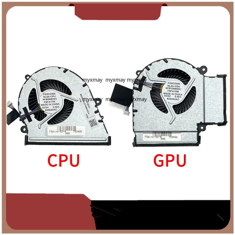 

New Genuine Laptop Cooler CPU GPU Cooling Fan For Thunderobot Tr Dino-x5 x6 x7 x8 911 dino g8000 TR911