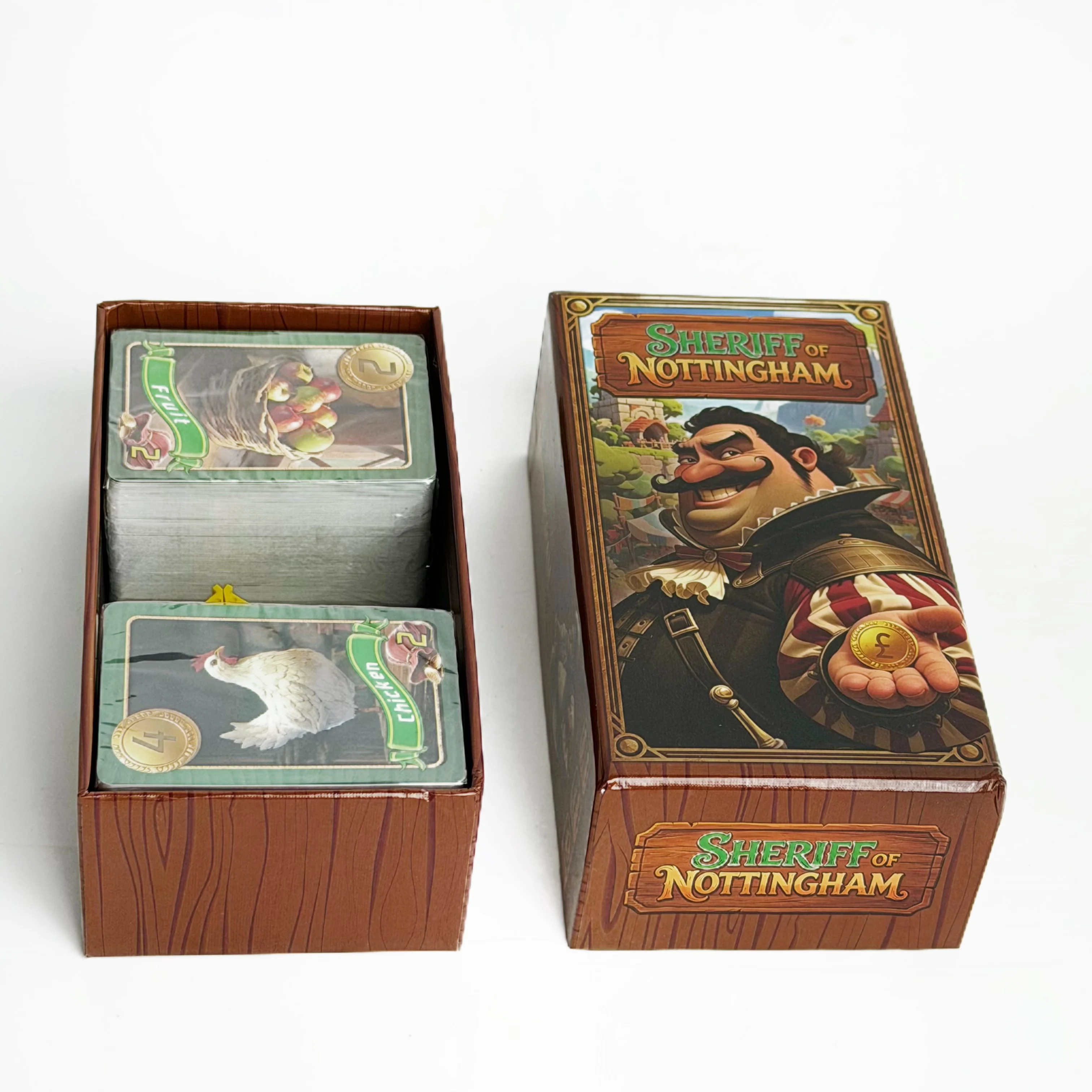 Board Game Sheriff of Nottingham, Stylish Design Fun Play, Relaxed Pace Bright Patterns, Birthday Gift