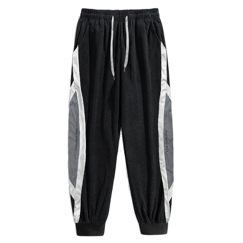 13xl 12XL 11XL Autumn new men's sweatpants legging plus size casual tide trend drawstring pants 180kg 7XL cargo pants