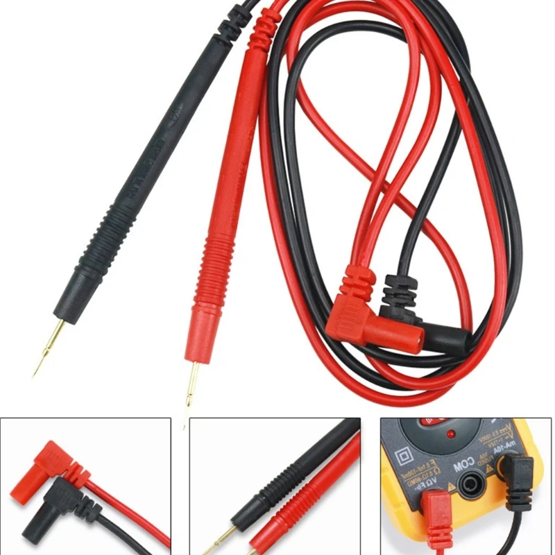 1000V 20A 10A Digital Multimeter Sample Test Leads Pin Needle Tip MultiMeter Tester Leads Probes Wire Pen Cable