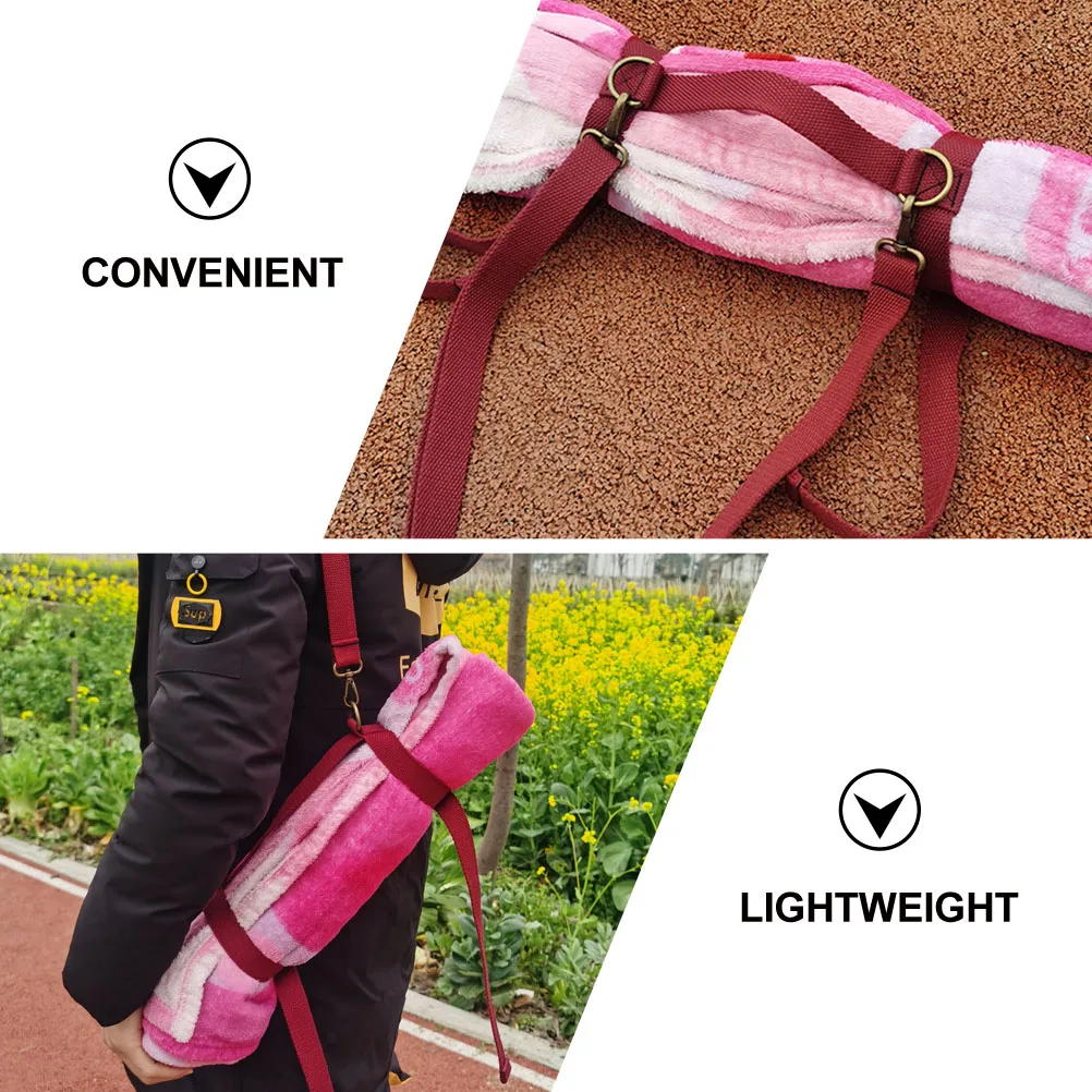 

Picnic Blanket Elastic Blanket Binding Strap Yoga Mat Elastic Carry Strap Sling Lightweight Durable Portable Storage Bundle