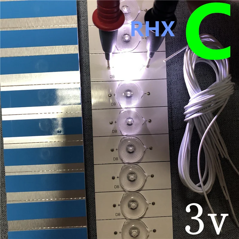 32 inch - 40 inch - 65 inch general LED backlight bar brand assembly machine LCD TV lamp bar maintenance lamp bead 3V 6V