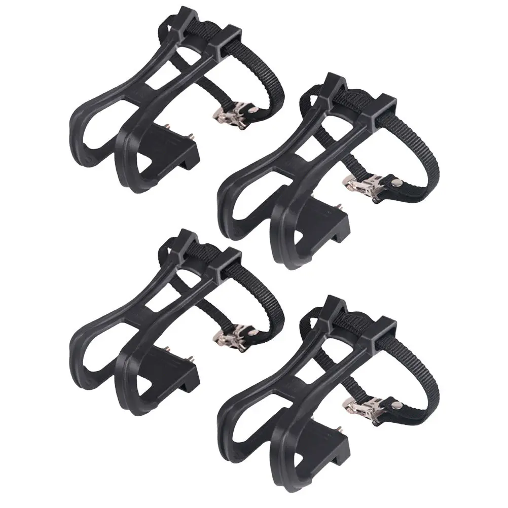 

2Pairs Dog Muzzle Foot Straps Long-Lasting Toe Clips and Straps for Most Bikes Secure Pedaling Control Cost-Effective Cycling