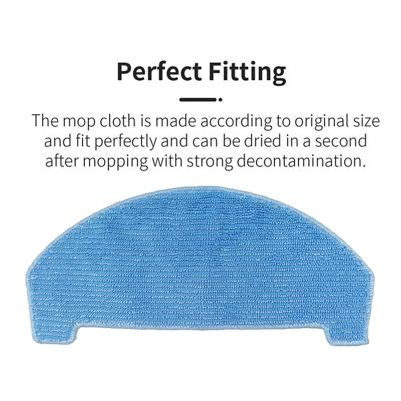 وسادات قماش ممسحة لـ ILIFE V3x/A20/T20S/Polaris PVCR 3600/G2 0926W/G2 0726W/G2 1226 مجموعة ملحقات-A77G