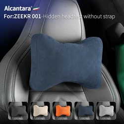 Alcantara Car Seat Lumbar Support Pillow Pillow Suitable for Zeerk X 001 009 Lumbar Cushion Memory Neck Pillow car Accessories