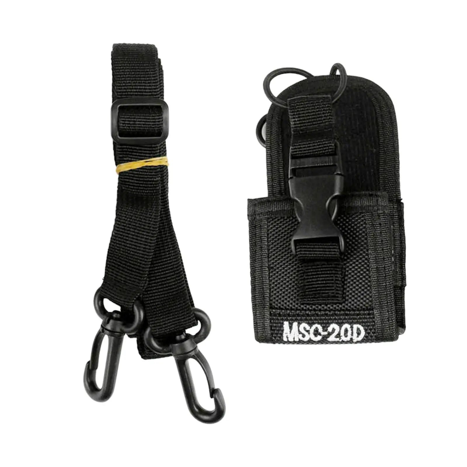 Premium Multi-Function Radio Holder Case for BaoFeng UV5R Radio Talkie Radio Devices Accessory Durable Black