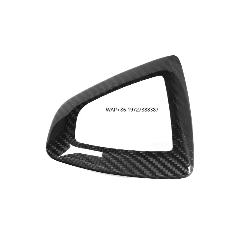 Dry Carbon Fiber Gear Shift Base Patch for 1 2 3 4 Series F20 F30 F32 LHD Dry Carbon Interior Trim Accessory Kits