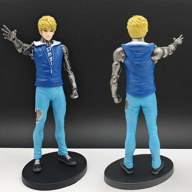 23 см One Punch Man Genos, аниме-фигурка Сайтама/Caped Baldy, фигурка Tatsumaki/Jigoku no Fubuki, фигурка, модель куклы, игрушки, подарок
