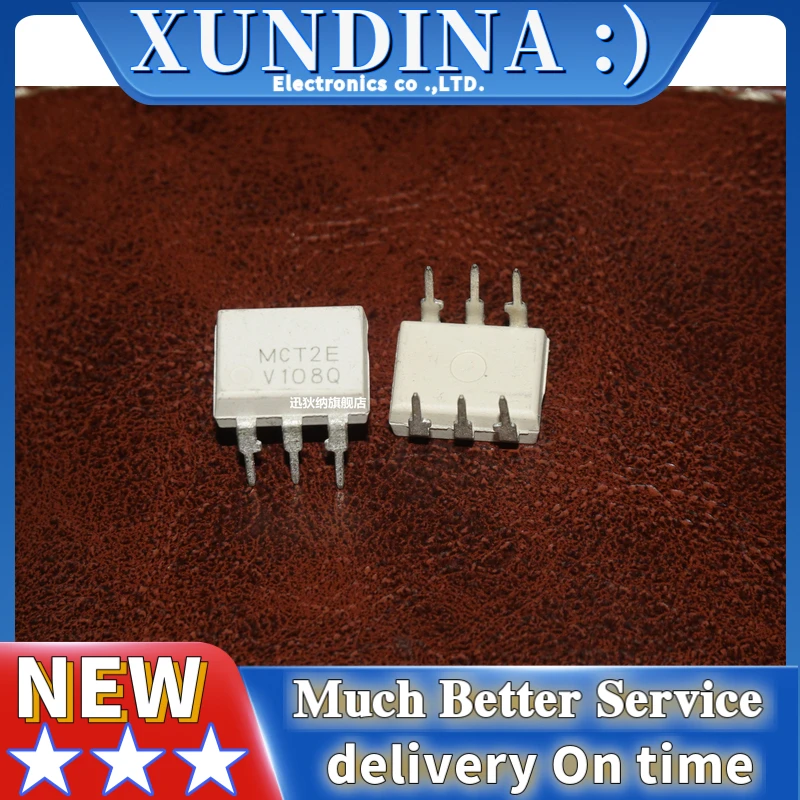 10PCS/LOT  MCT2E MCT2 DIP-6 new and original IC