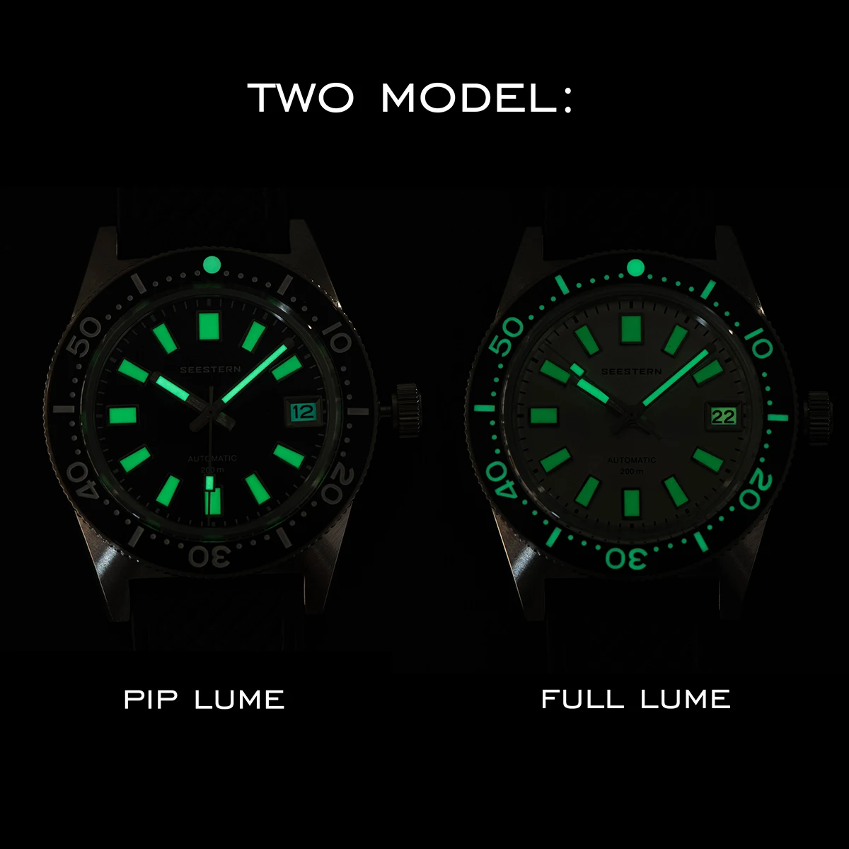 62MAS Diver Men Watch 38mm Original Sapphire Glass Nh35 Automatic Mechanical Waterproof Luminous Date Ceramic Bezel 200M Pro v3