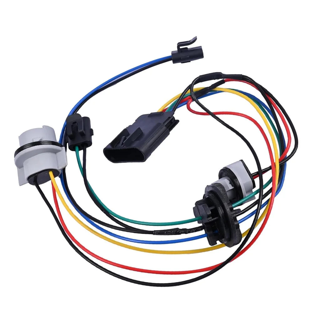 

For Chevrolet Impala 2006-2013 Headlamp Wiring Harness Male Plug 5 Pins Front Left and Right 25842432