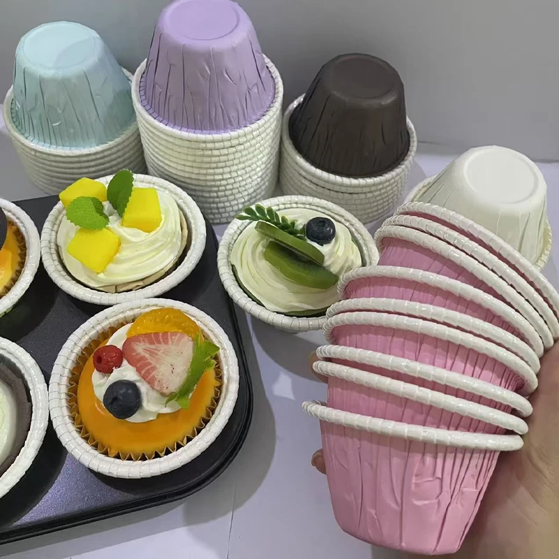 25Pcs Mushroom Cupcake Wrappers, Elegant Style with Mushroom Design, Suitable for Weddings, Birthdays, Valentine's Day, Thanksgiving, Mother's Day Parties, Suitable for Both Home and Professional Baking Shops