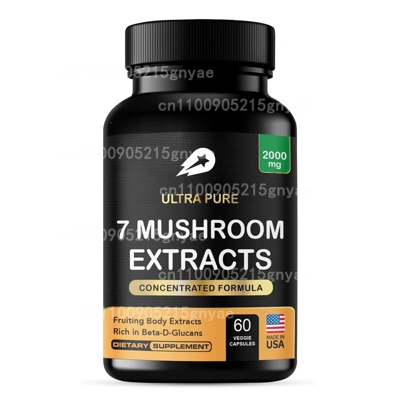 

Contains 10 Types of Functional Mushrooms,lion Mane,Ganoderma Lucidum,cordyceps Sinensis, and 7 Other Capsules