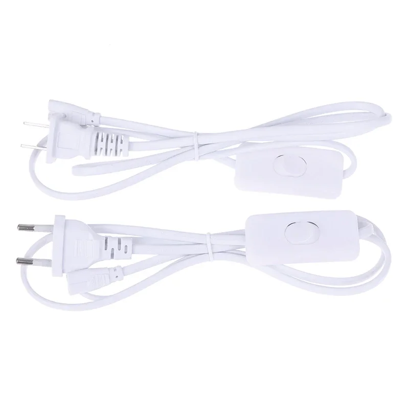 Accessorio di alimentazione per lampade a LED, tubo T5, spina USA/UE, cavo interruttore da 1,2 m, funziona con 110 V, 220 V, 230 V, fornito con cavo da 30 cm