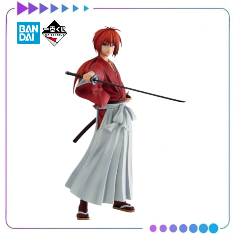 

【Оригинал】BANDAI Ichiban KUJI Rurouni Kenshin: Meiji Kenkaku Romantic Tan - Kyoto No Ran C Reward Himura Kenshin MASTERLISE