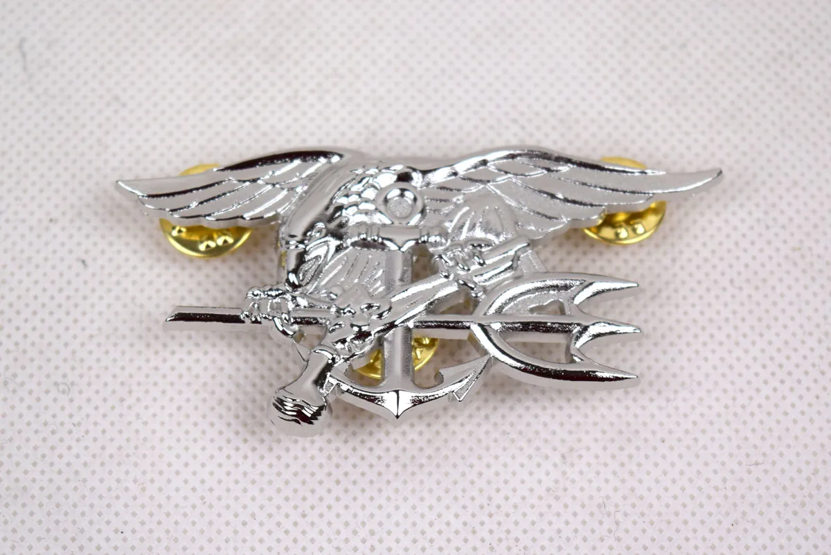 

Military US Seal Trident Badge Insignia Sliver