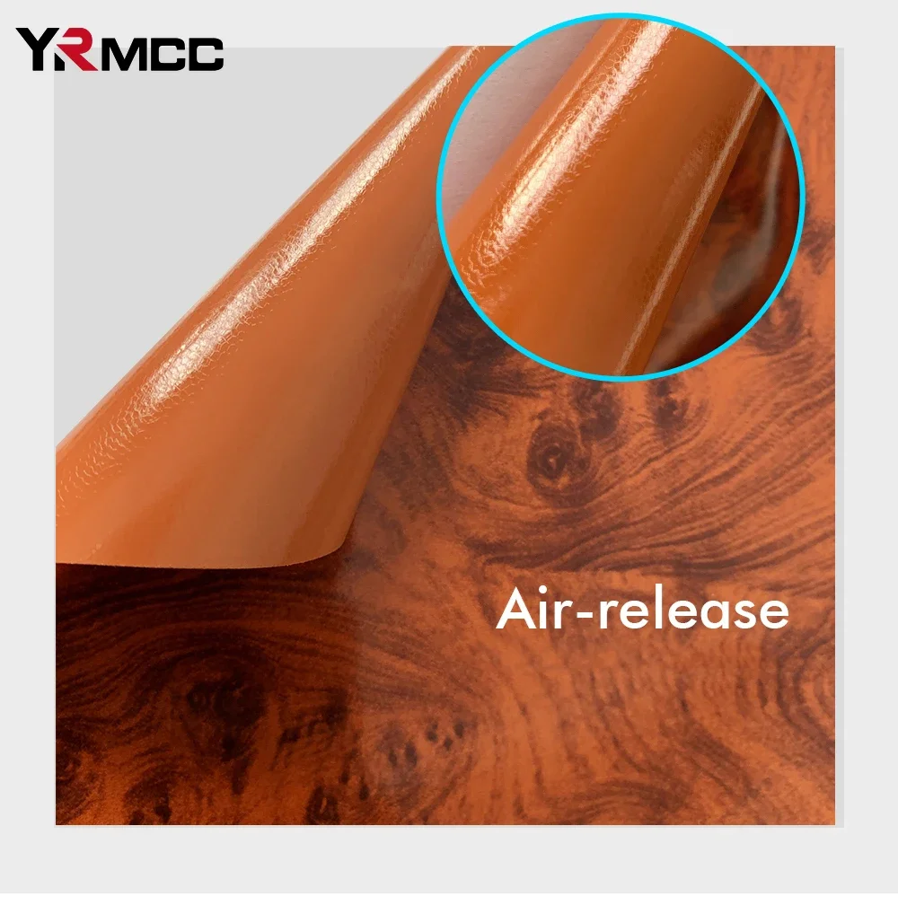 Wood Grain Wrap Vinyl Film Waterproof Scratch Resistant Textured Car Stickers Modified Films Stickers and Decals Car Accessories