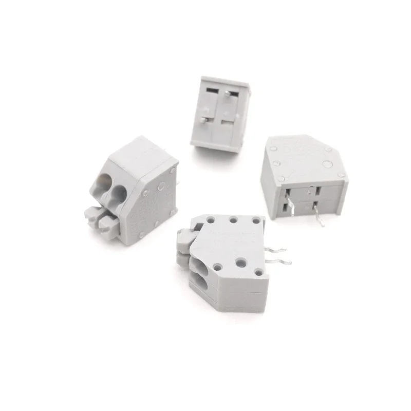 30pcs DG250-3.5mm-2p/3P/4P/5P/6P/7P/8P 300V6A can be spliced high spring PCB screw terminal block connector