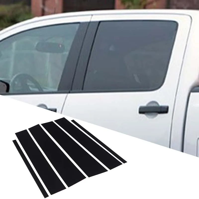Car Window B-Pillar Strip Trim Stickers Car Door B Pillar Post Cover Decoration Car Accessory For Nissan Titan D40 A60 2004-2015