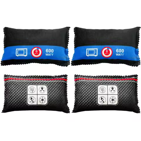 Silica Gel Moisture Killer Bag Reusable Desiccant Dehumidifier Bag Multifunction Silica Gel/Mineral for Wardrobe Shoe Cabinet