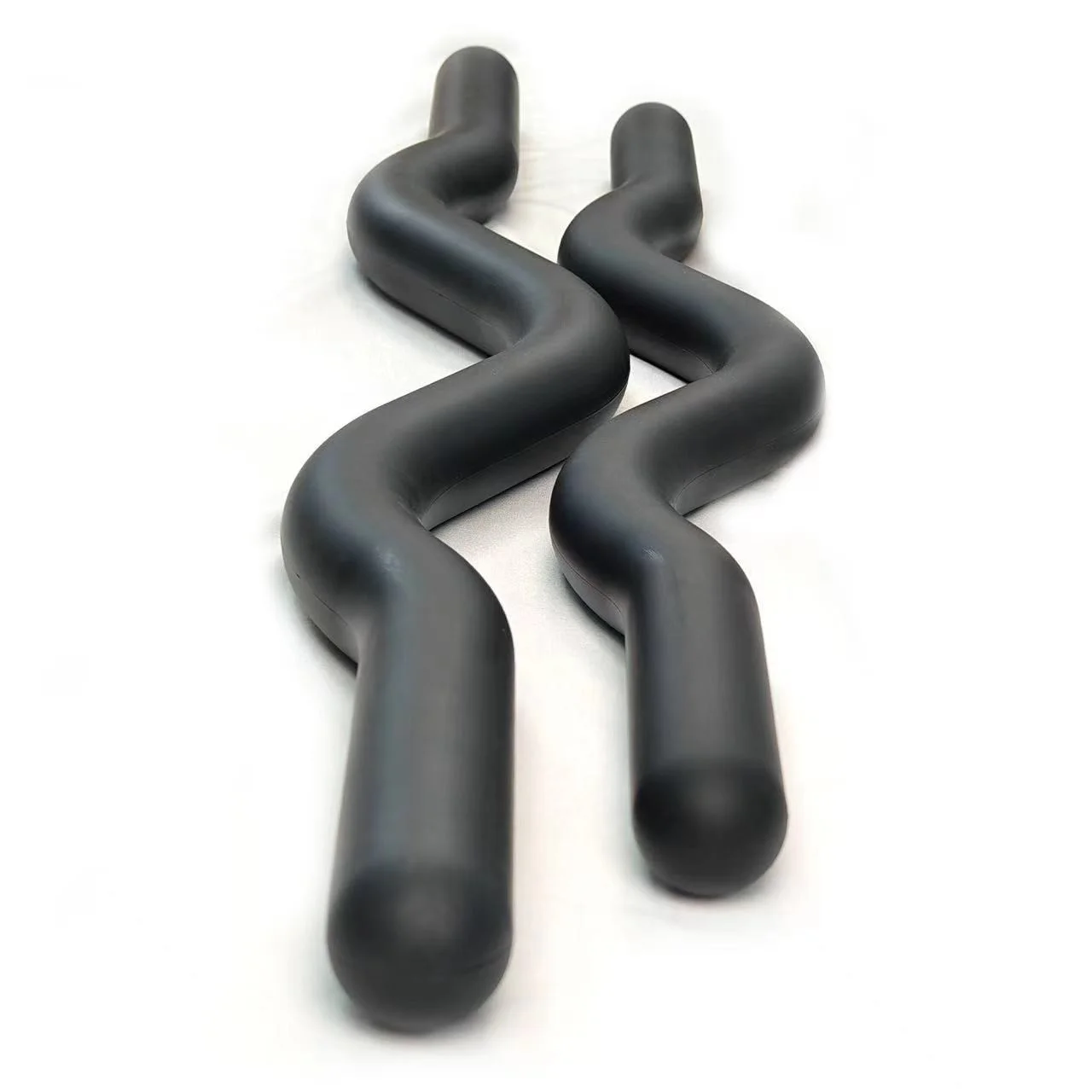 Unisex Durable Beam Barbell Bar with Silicone Edge Direct Sales From Manufacturer Steel Weightlifting Equipment