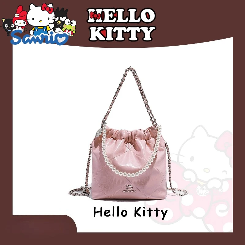 

Sanrio Hello Kitty New Women's Shoulder Bag Luxury Brand Mini Women's Shoulder Messenger Bag Cartoon Cute Mini Women's Bag