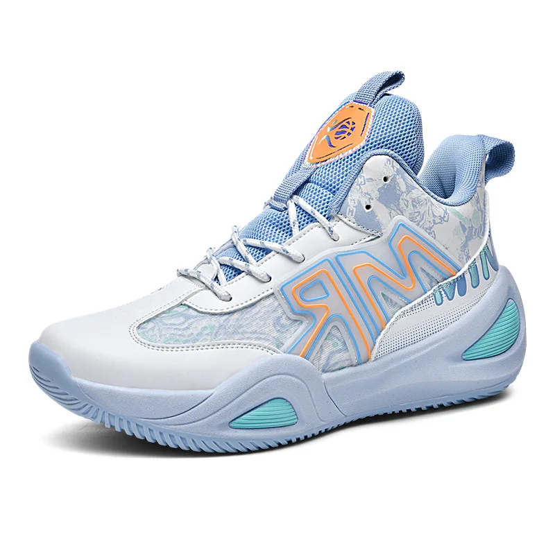 

Lynjacye Unisex Size 35-45 Breathable Sports Shoes Comfortable Gym Training Athletic Shoes Boys Basketball Sneakers