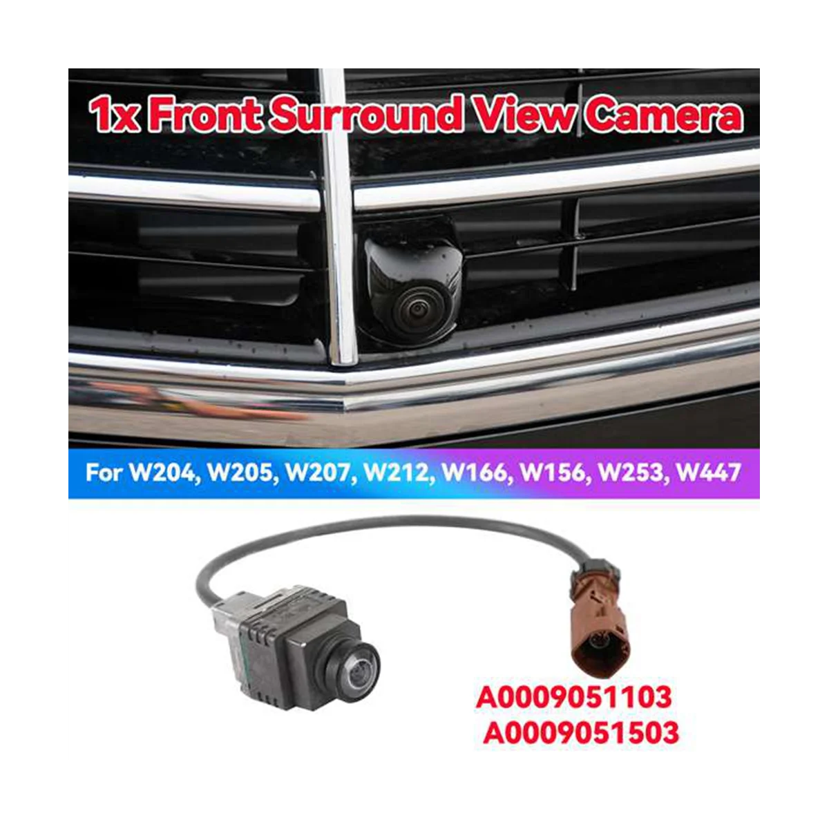 Car Reversing Camera for Mercedes-Benz X218 C218 W205 S205 C205 W212 A207 C207 X156 X253 C292 W166 X204 X166 W166