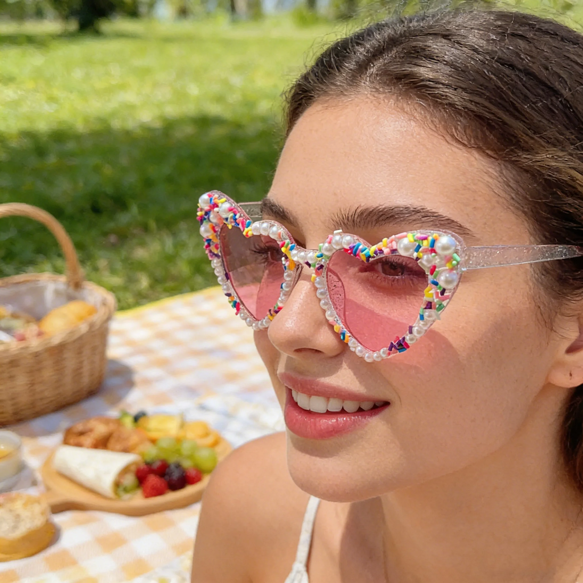 Lunettes de soleil en forme de - Street Fashion Events avis et prix