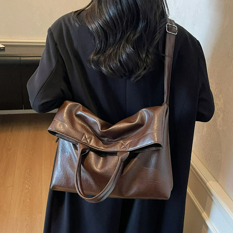 2026 New Style Fashion Multi-functional Commuting and Business Handbag, Large-capacity Versatile Shoulder Sling Bag Tote Bag