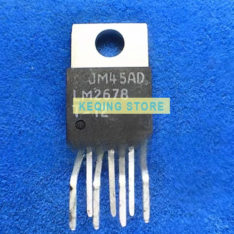 10PCS Used+Not NEW+Send after Measure LM2678T-12 original word disassembly machine TO220-7 feet, good test, quality assurance