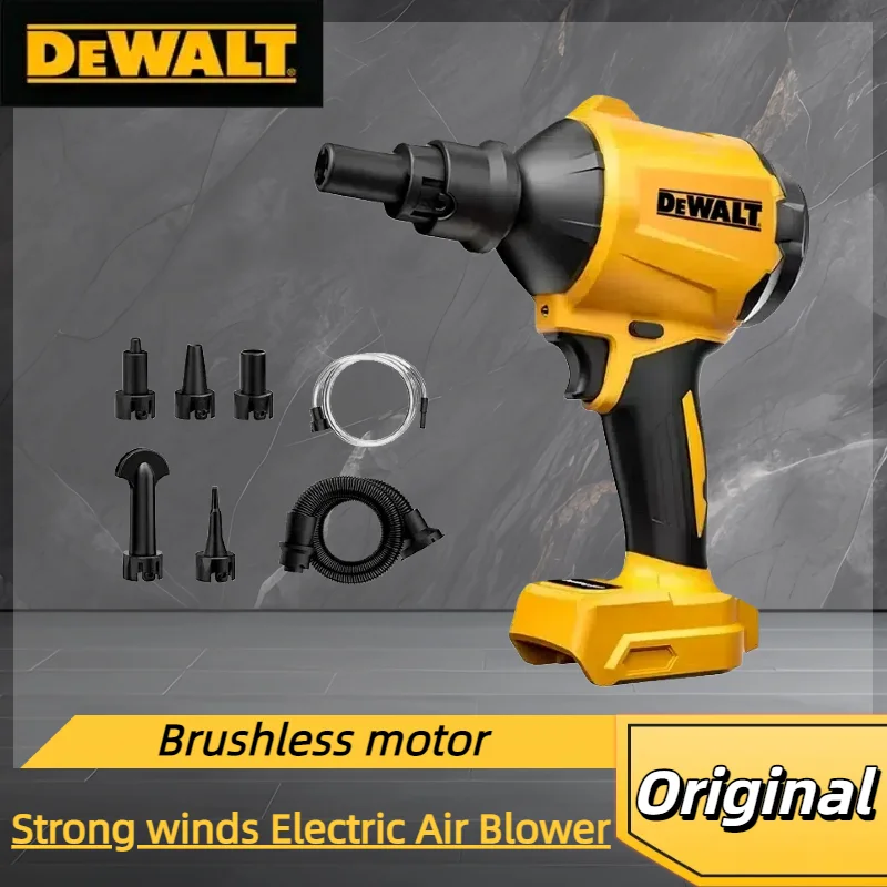 

Dewalt Brushless electric Air Blower Cordless Air Dust Removal Gun With Nozzle Multifunction Dusting Machine Inflator Tools