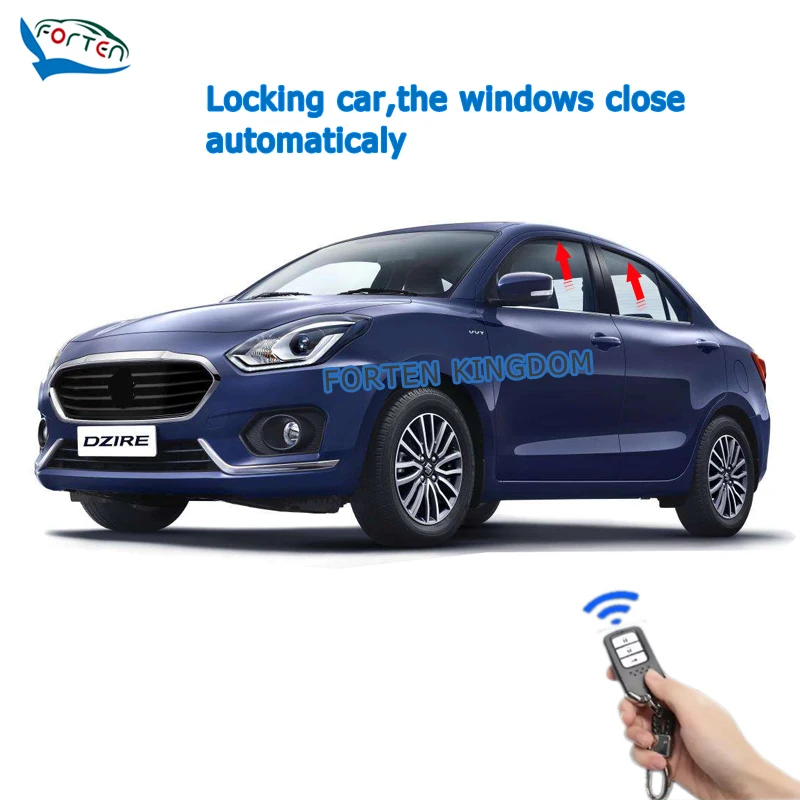 Forten Kingdom Car Side Rear View Mirror Folding And Auto Window Closer Open Kit For suzuki dzire 2016-2022