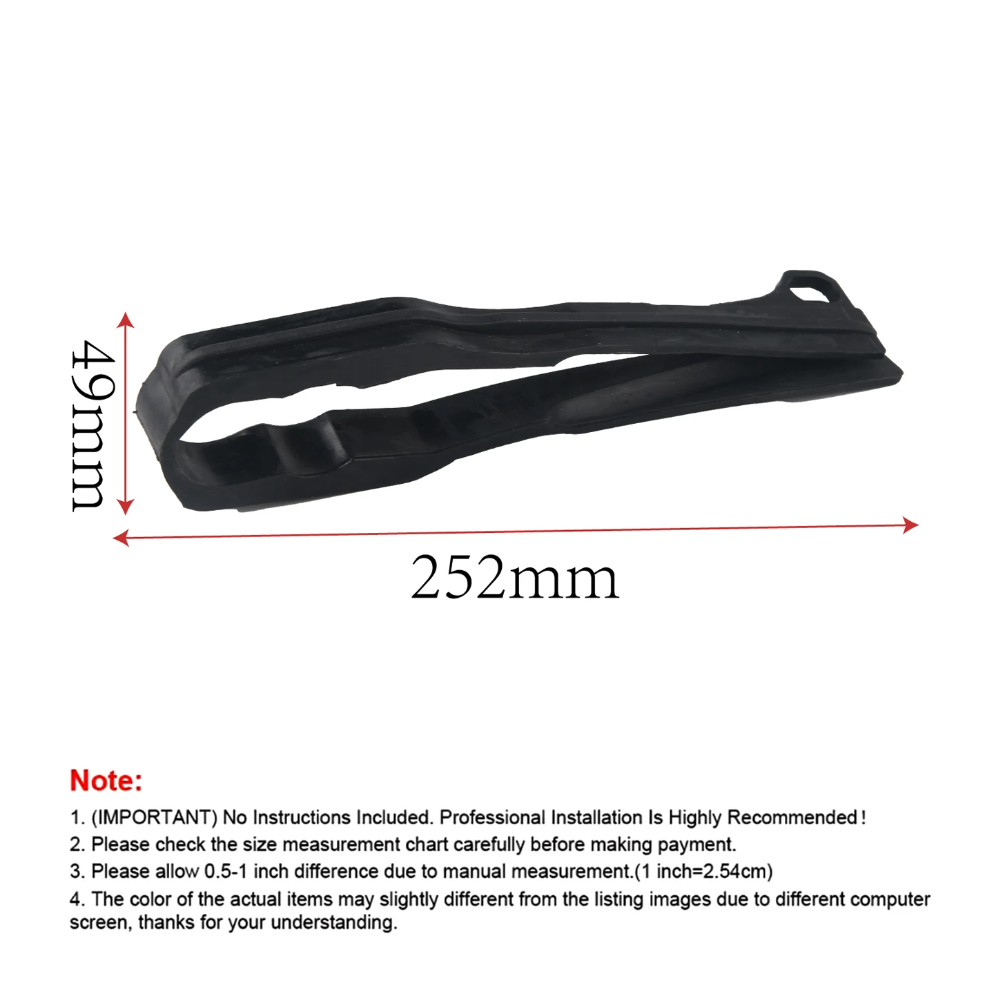 For Honda 1990-2009 XR400R XR600R XR650L Motorcycle Chain Slider Guide Separation Guard Swing Arm Swingarm Protector