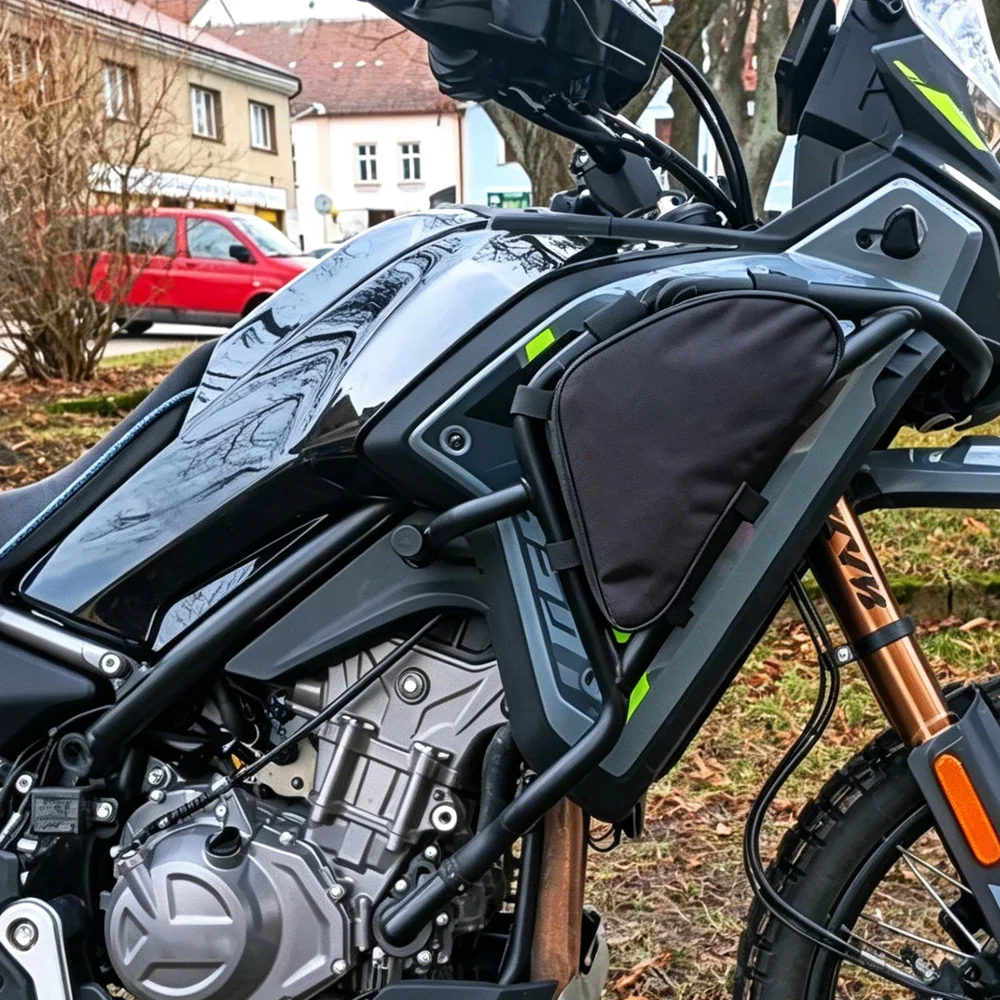 For CFMOTO MT450 450 MT Motorcycle Accessories Original Bumper Repair Tool Placement Bag  Frame Crash Bars Waterproof Bag