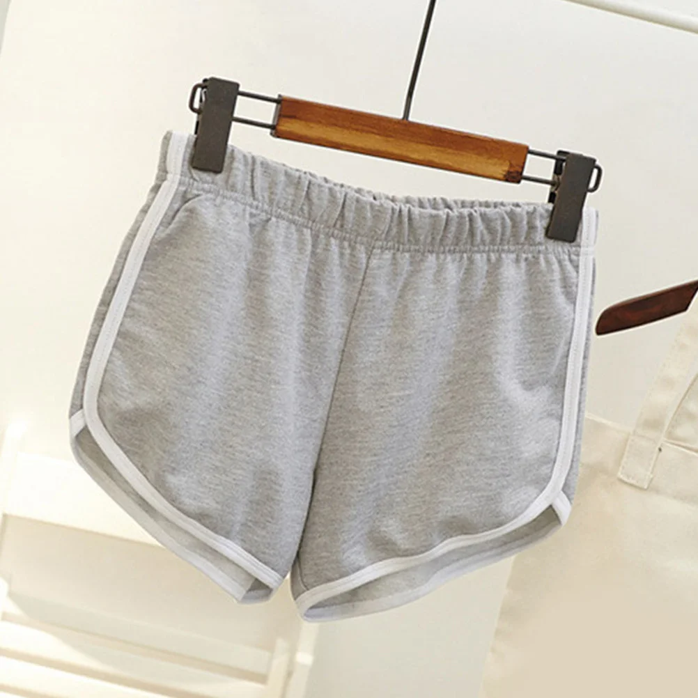 

2Pcs Yoga Running Shorts for Women Burgundy Gray Comfortable Breathable Lightweight Sports Gym Summer Fitness Shorts