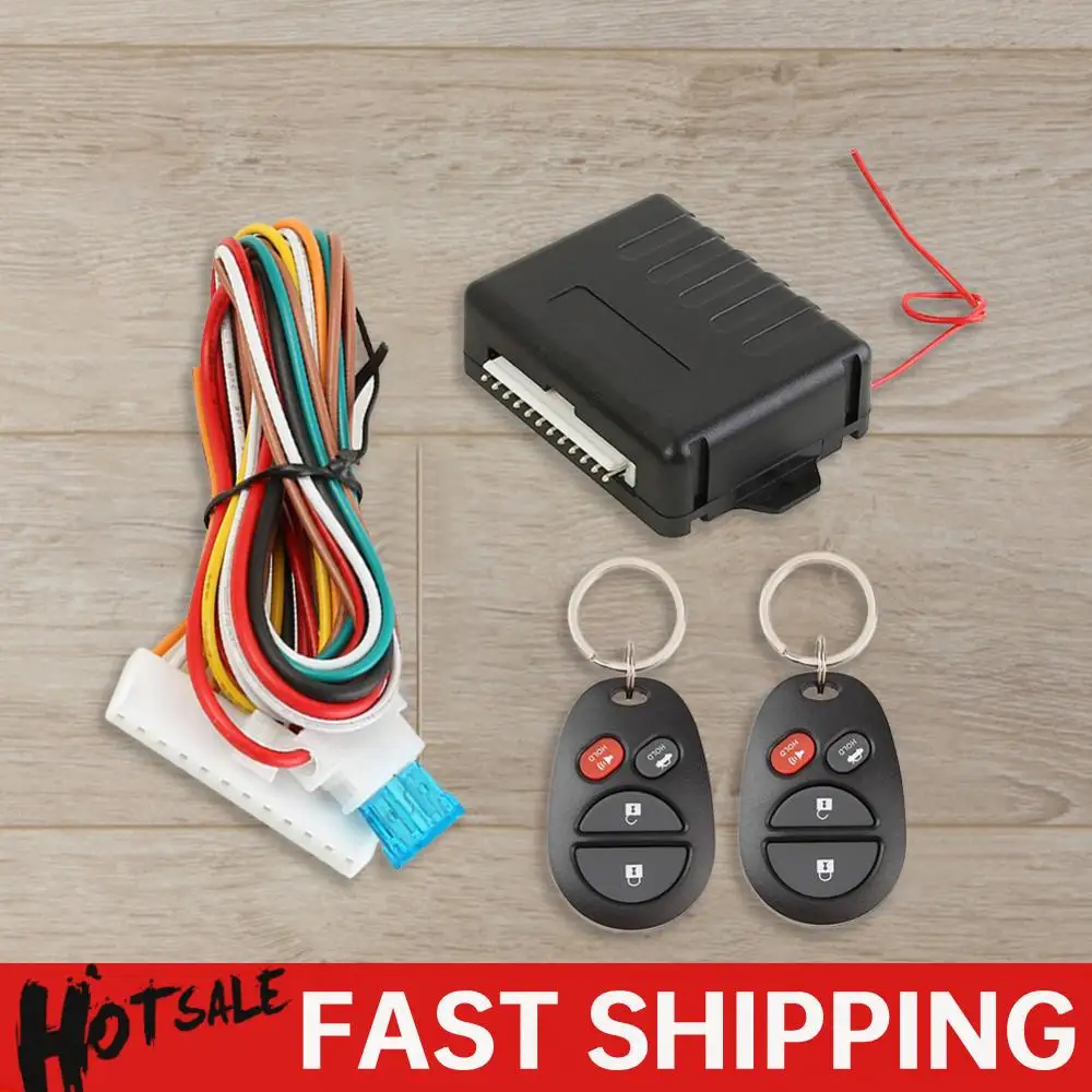 

Car Remote Central Door Lock Locking Kit Classic Texture Keyless Entry Alarm System 410/T123 Car Accessaries Supplies