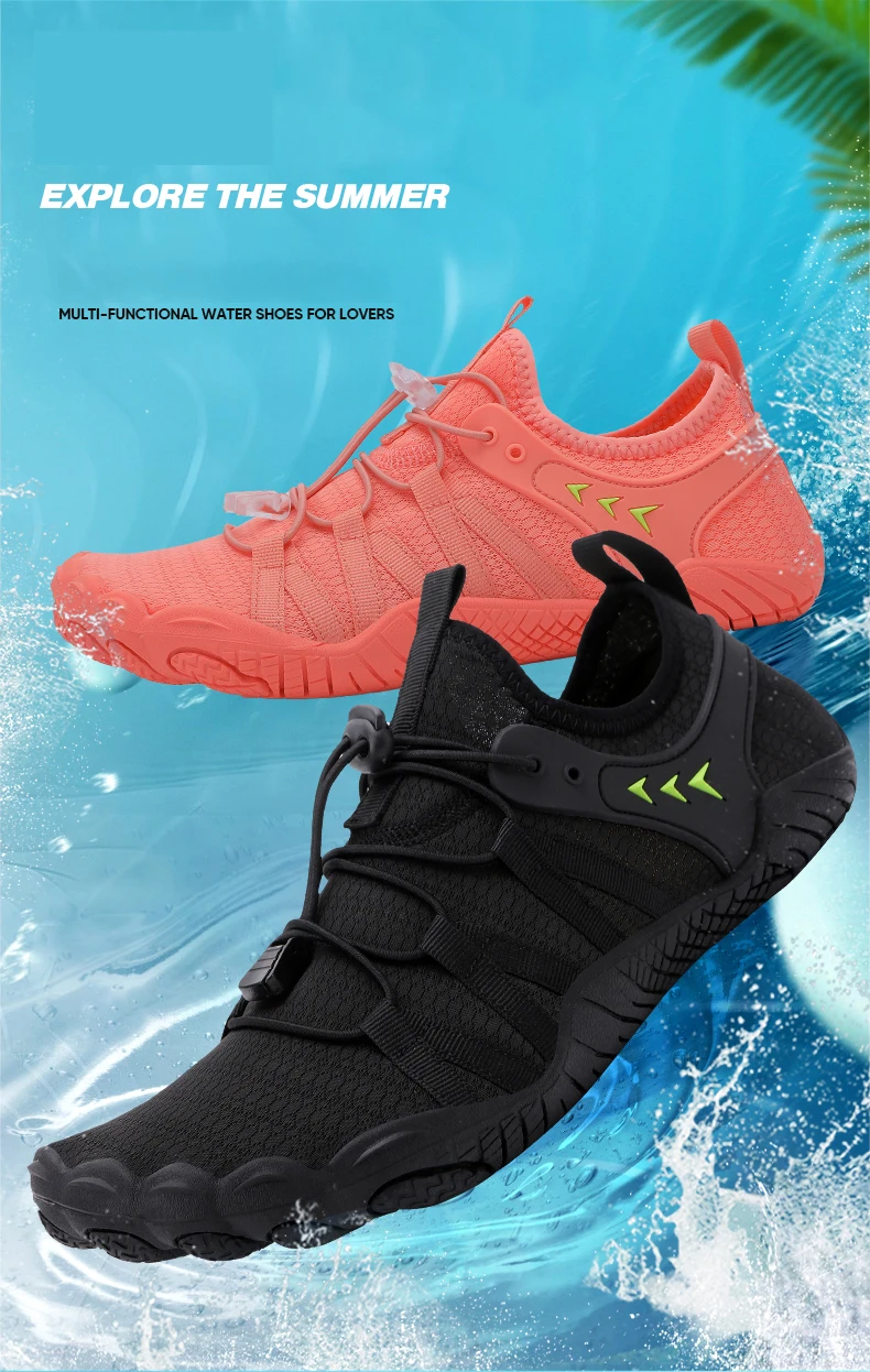 EOCENE Wasserschuhe für Wandern, Radfahren, Strand, Waten, Fitness, Bootfahren, Surfen, Angeln, Sport, Aqua, Upstream, Outdoor, Freizeitschuhe – Detail 2