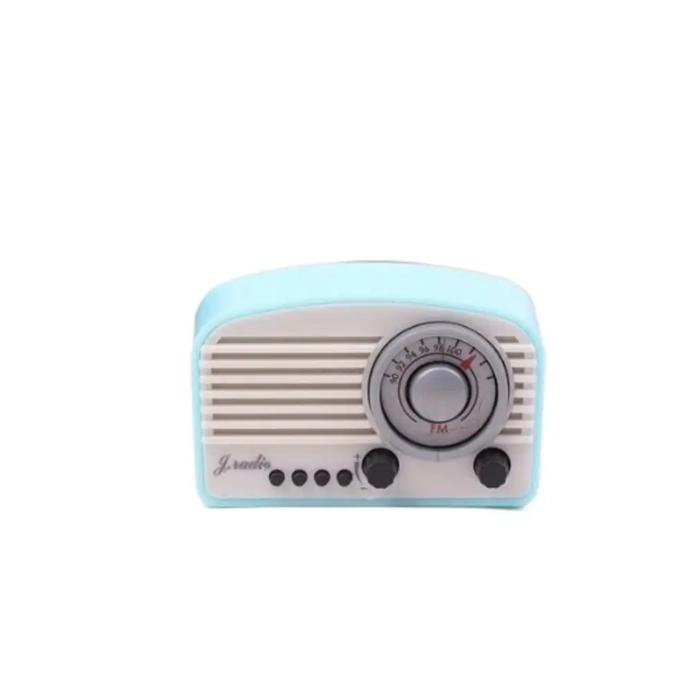 

Funny Plastic Simulation Radio Model Retro Mini Radio Miniatures 1:12 Dollhouse Accessories Home Decoration