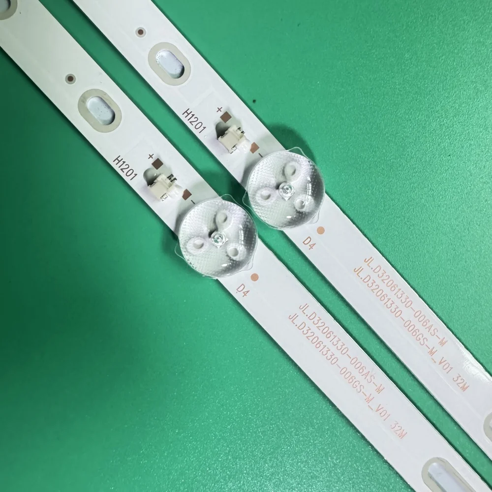 Tiras de retroiluminación LED de TV para DEXP H32D7100E H32D71100E regla de banda HL-00320A30-0601S-07 A1 2*6 HL-00320A30-0601S-03 A1 2*6 carriles