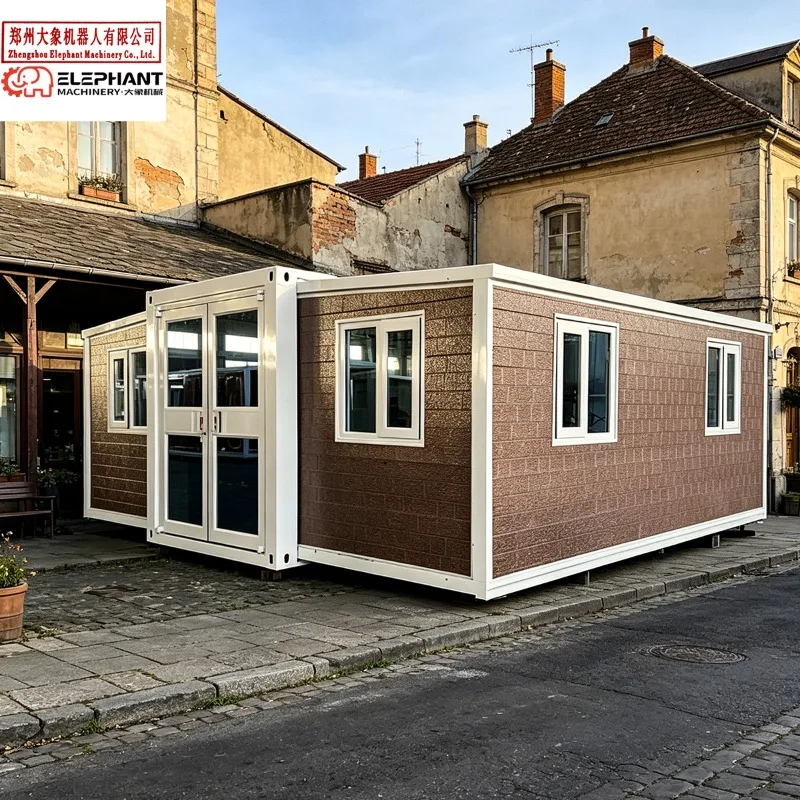 Customized 20Ft 40Ft Ready Made Prefabricated Living Expandable Container House 2 4 5 Bedroom Prefab Building Modular Home Casa