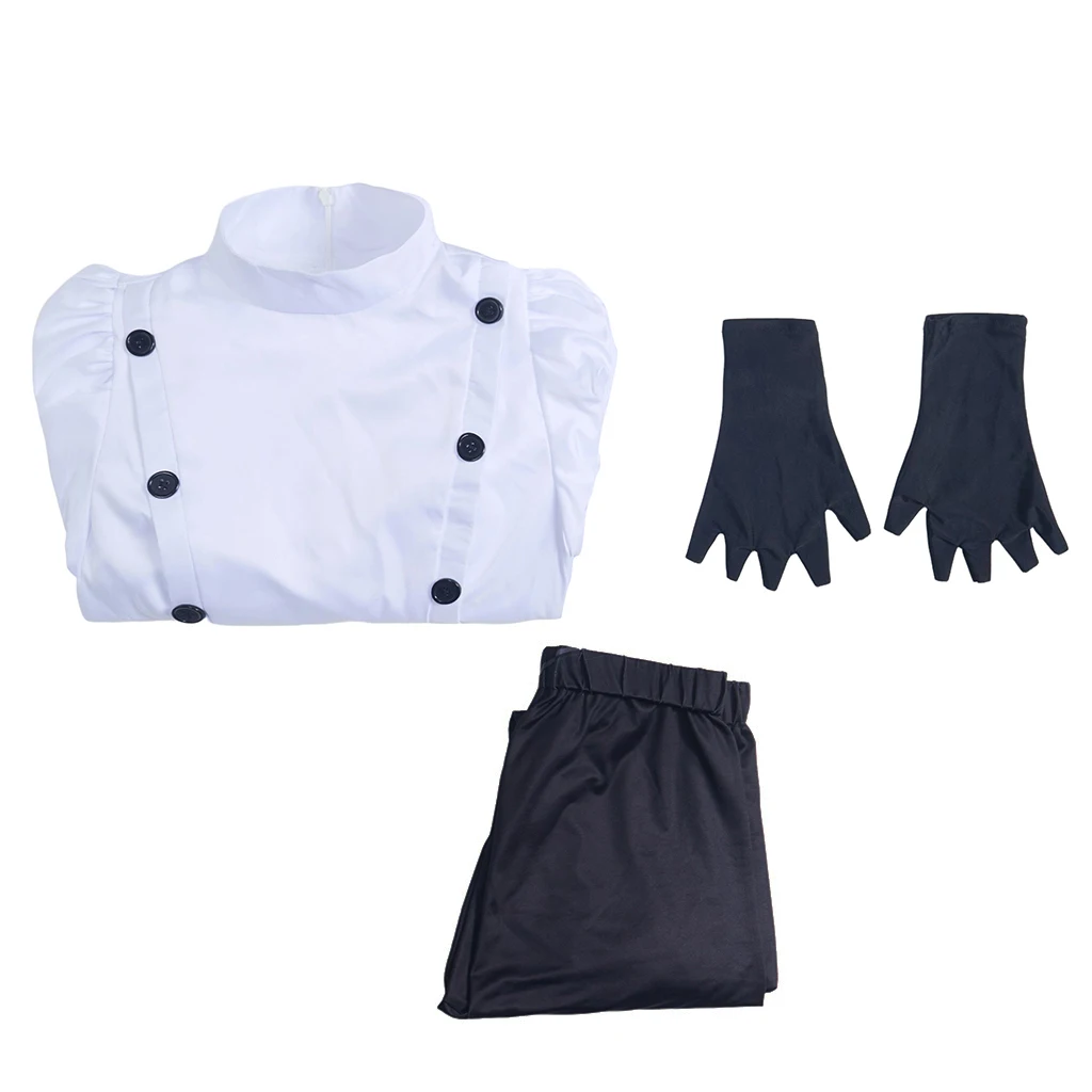 En stock: Disfraz de Cosplay de Walter el Jirafa a Vapor, Vestido de Científico Loco de Manga Larga Blanco para Mujer, Uniforme de Enfermera/Doctora