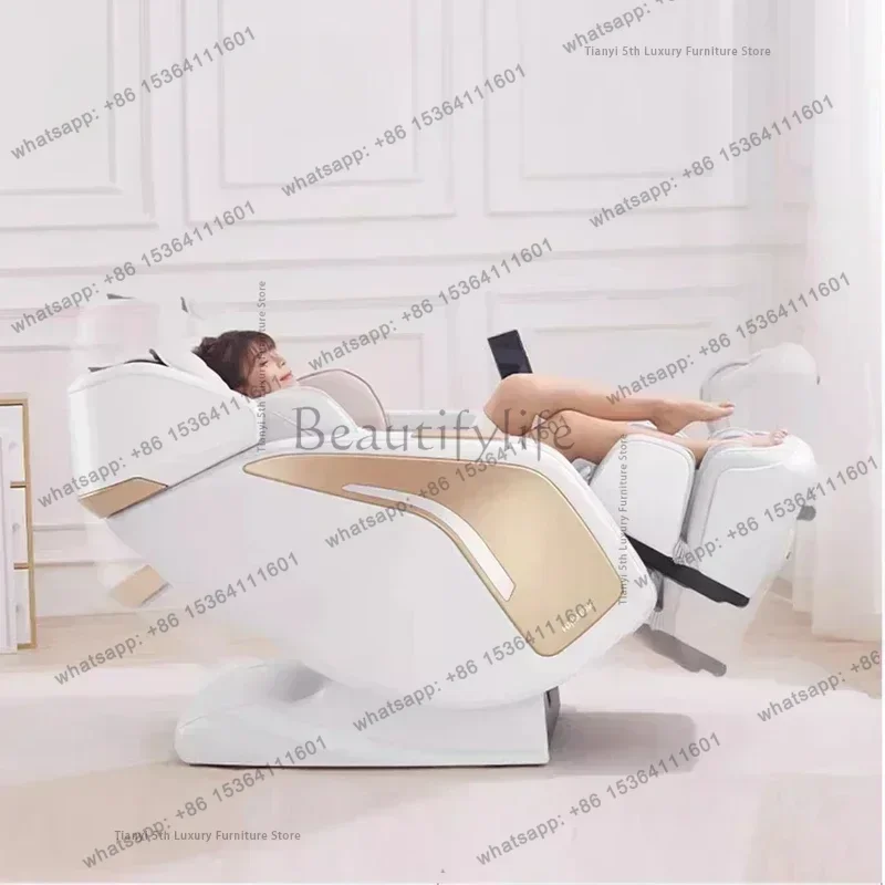 LSCream Style Relax Massage Chair Sofa Ergonomic Full Body Massage Beds Intelligence Electric Salon Furniture Massage Stoel LLTB