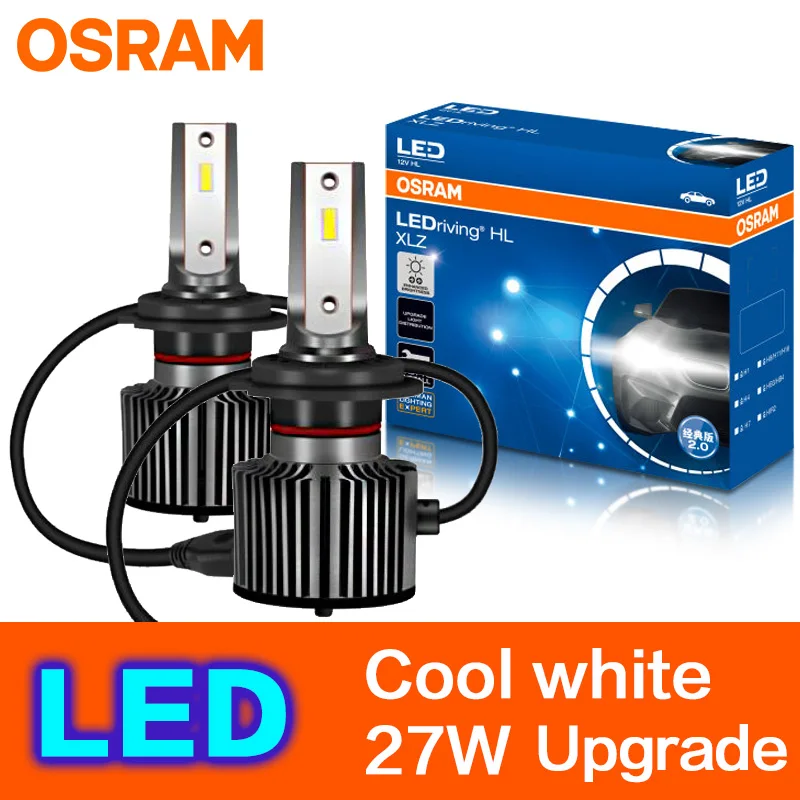 

Car Headlight OSRAM LED HL H7 H4 H1 H8 H11 H16 HB3 9005 HB4 9006 HIR2 9012 12V 6000K Super Bright White Lamps Auto Bulb 2pcs