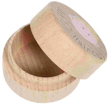 First Curl Keepsake Lanugo Memorial Box Commemorate Haircut Boxes for Baby Certificates