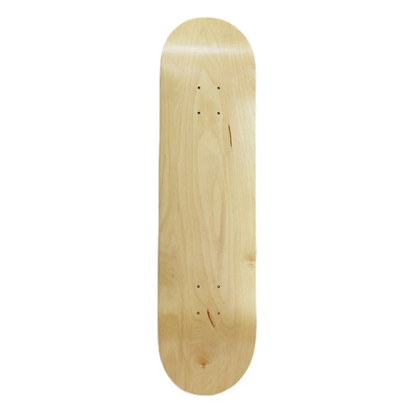 

8 Layers 8Inch Maple Blank Skateboard Double Concave Skateboards Natural Skate Deck Board Skateboard Maple DIY Part